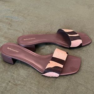 Reformation Mandy block heel